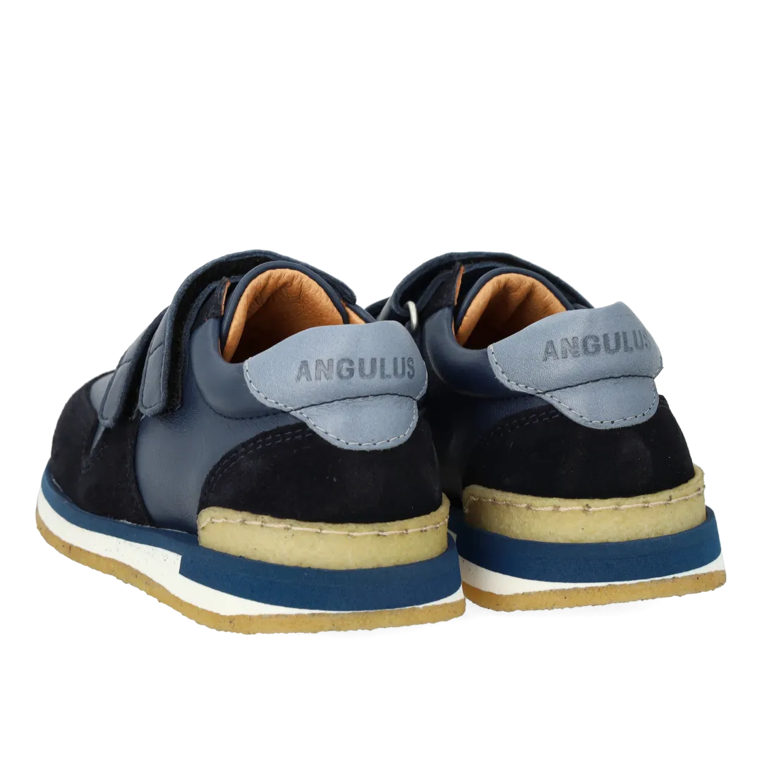 Angulus Running sneaker med velcro sneakersko rummelig