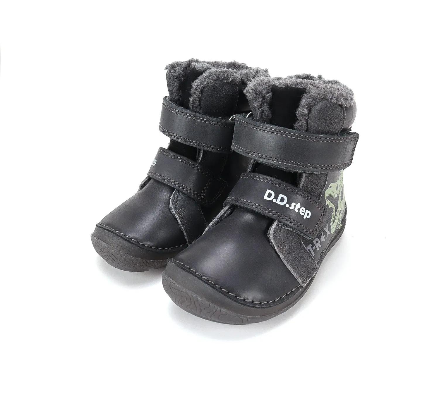 D.D.Step W116-62759B vinterstøvler barefoot varm foer
