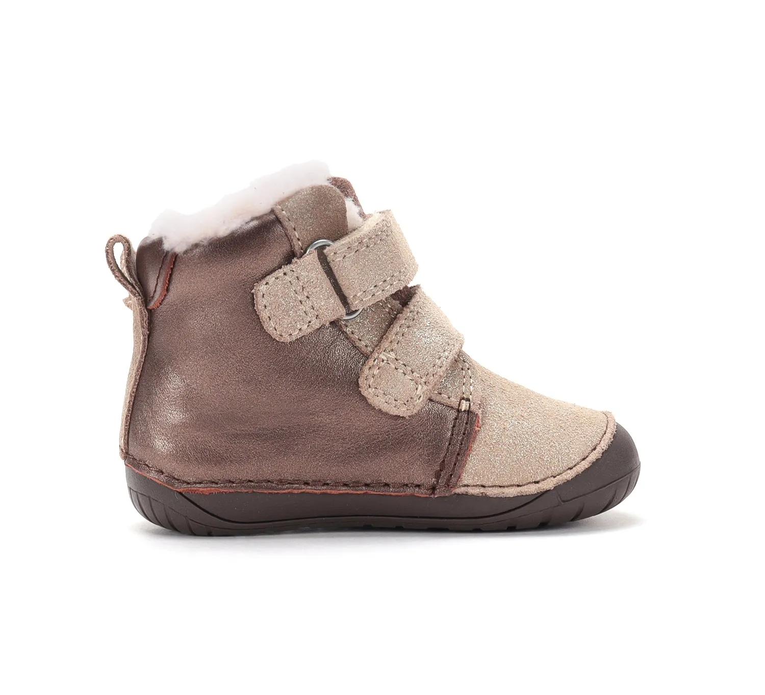 DD Step W070-62223A vinterstøvler pige barefoot