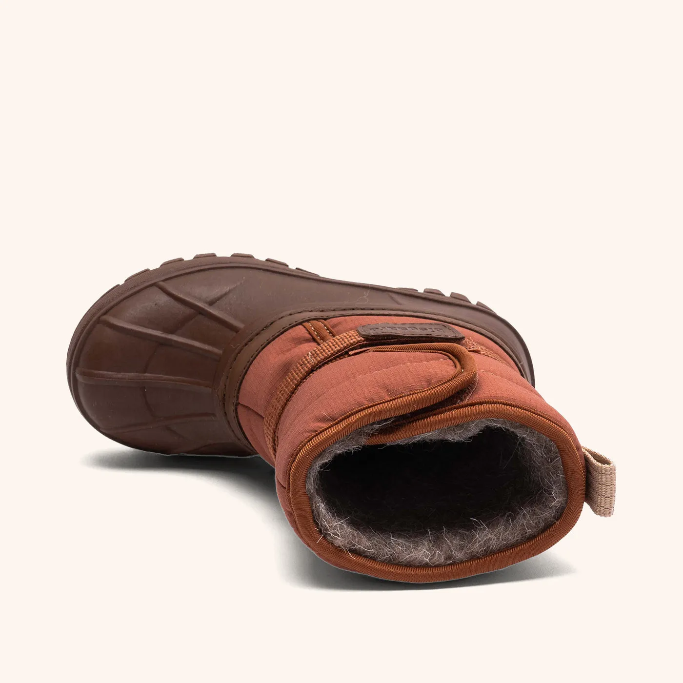 Bisgaard Pacson vinterstøvle terracotta uldfoer