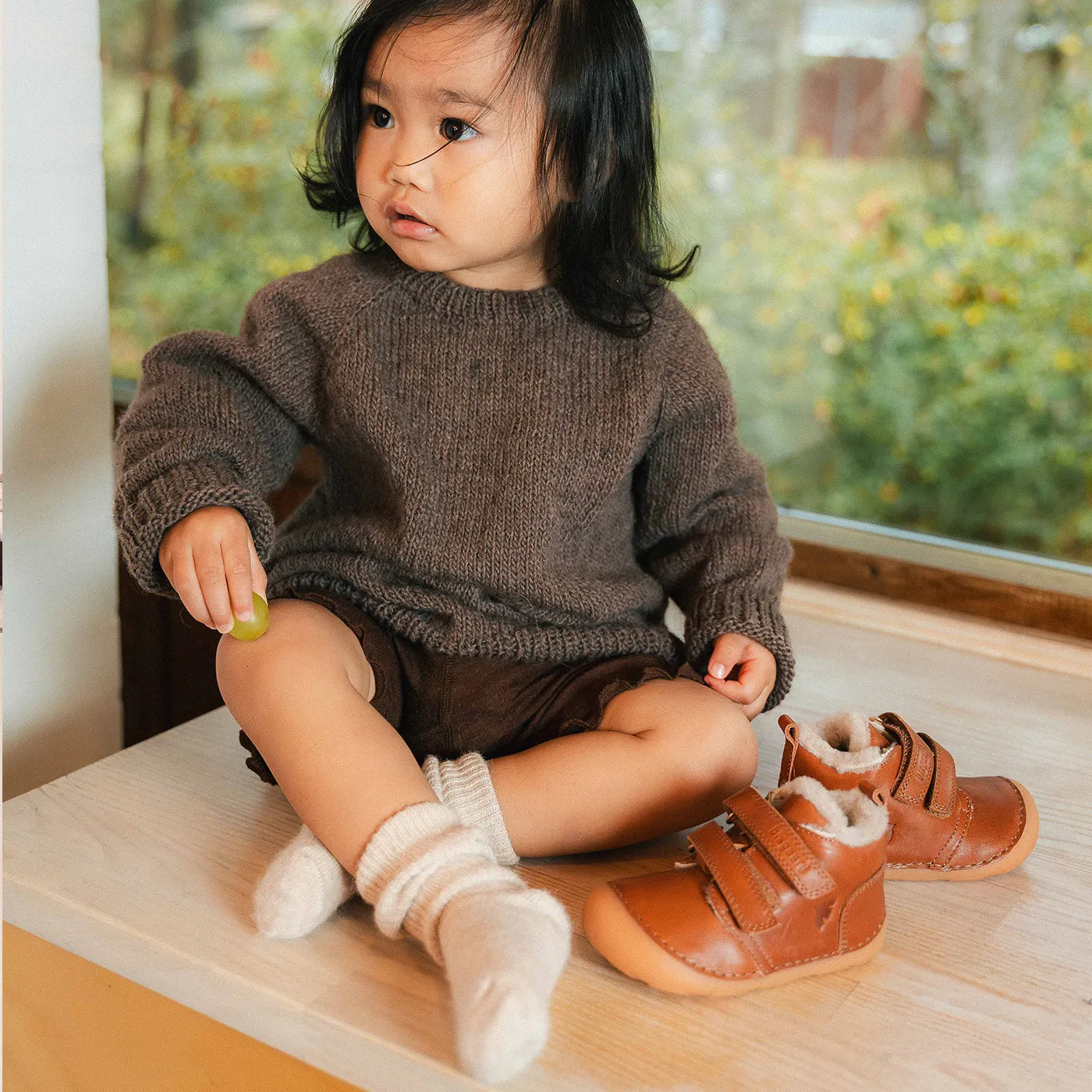 Bisgaard Barefoot Carter Lamb begyndersko cognac