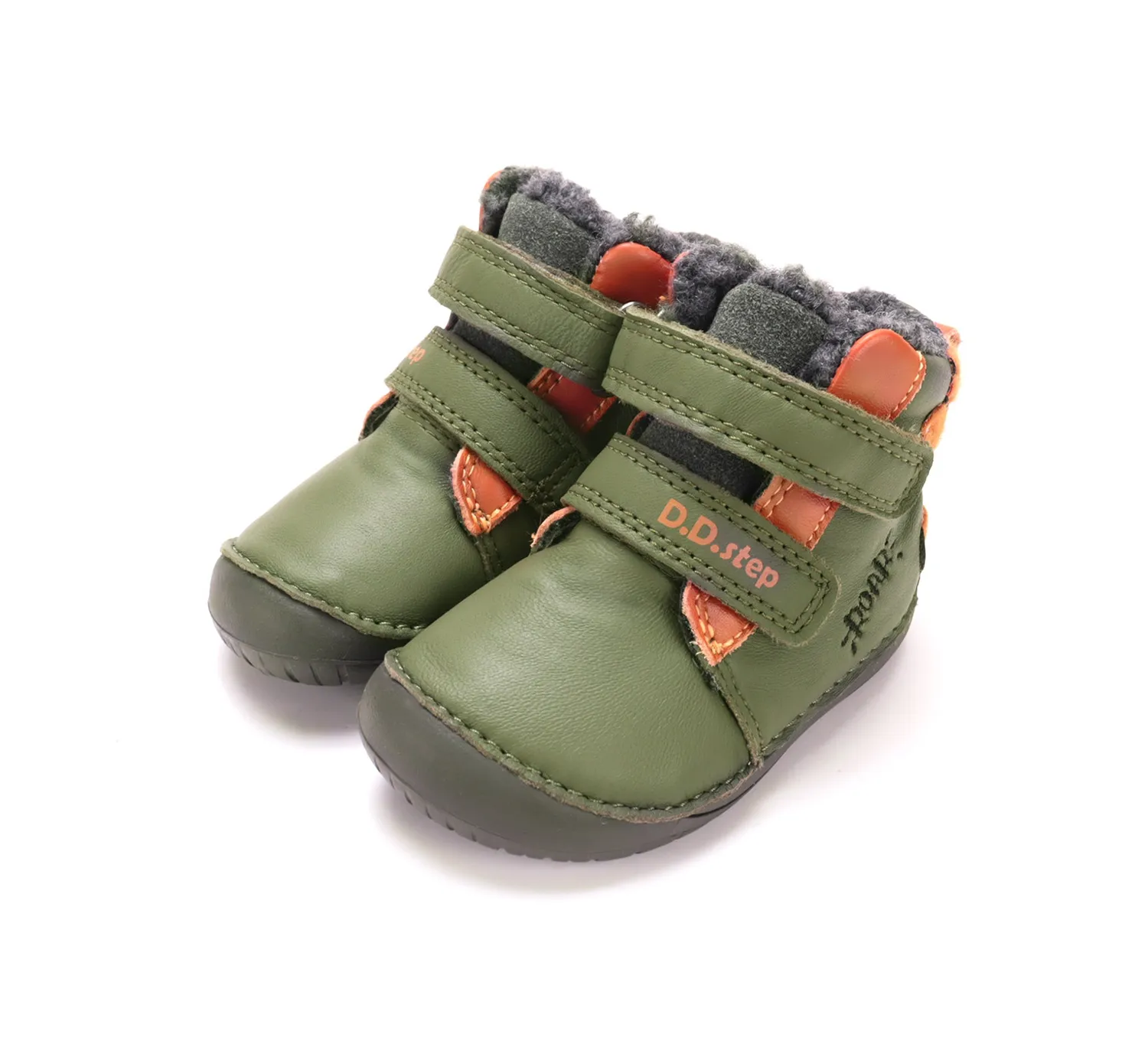 DD Step W070-62660A barfod vinterstøvler str. 20-25