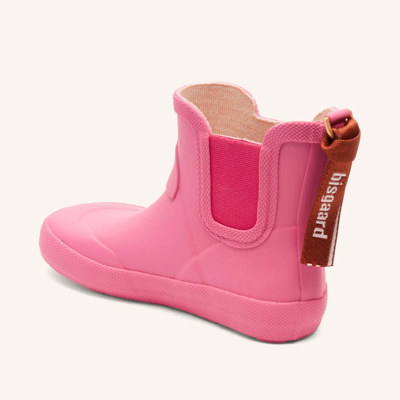 Bisgaard Barefoot Rubber gummistøvle pink barfod