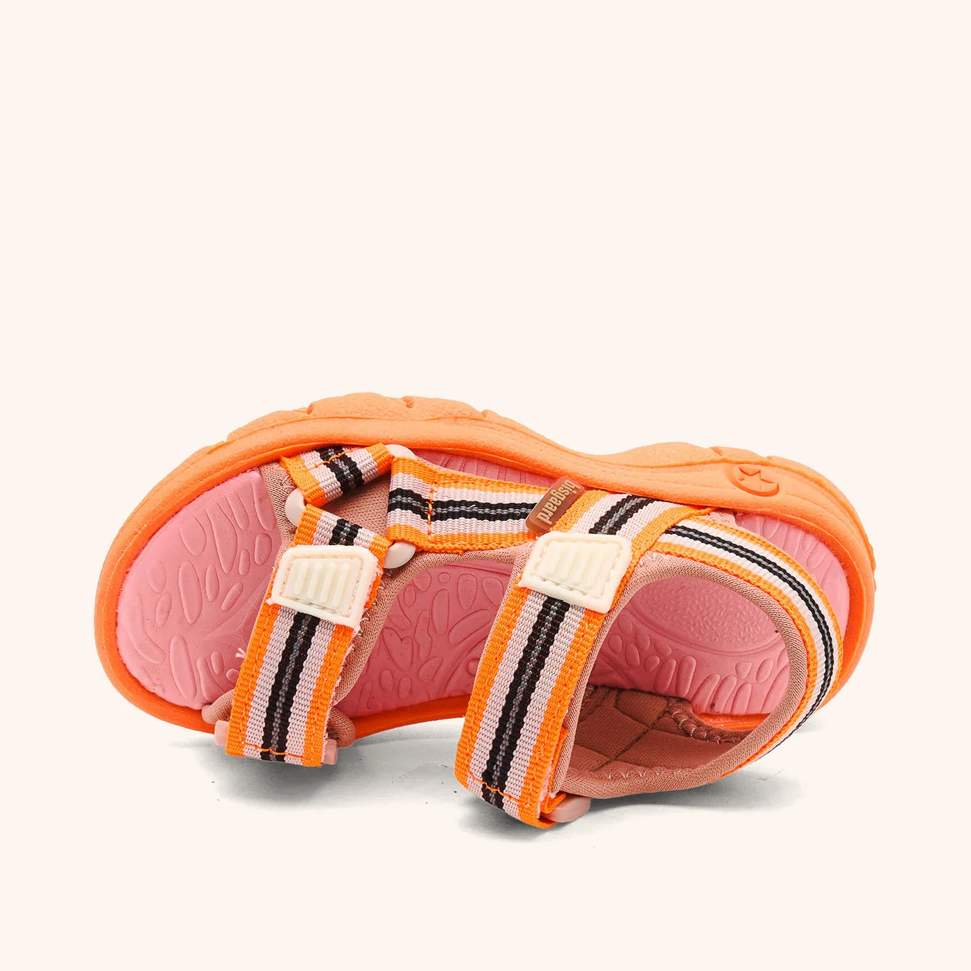 Bisgaard Nico sandal orange mix hurtigtørrende