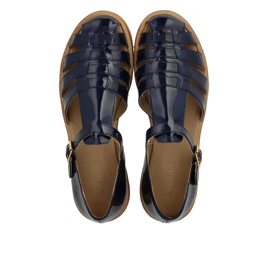 Angulus Klassisk Fisherman's sandal rågummisål dame