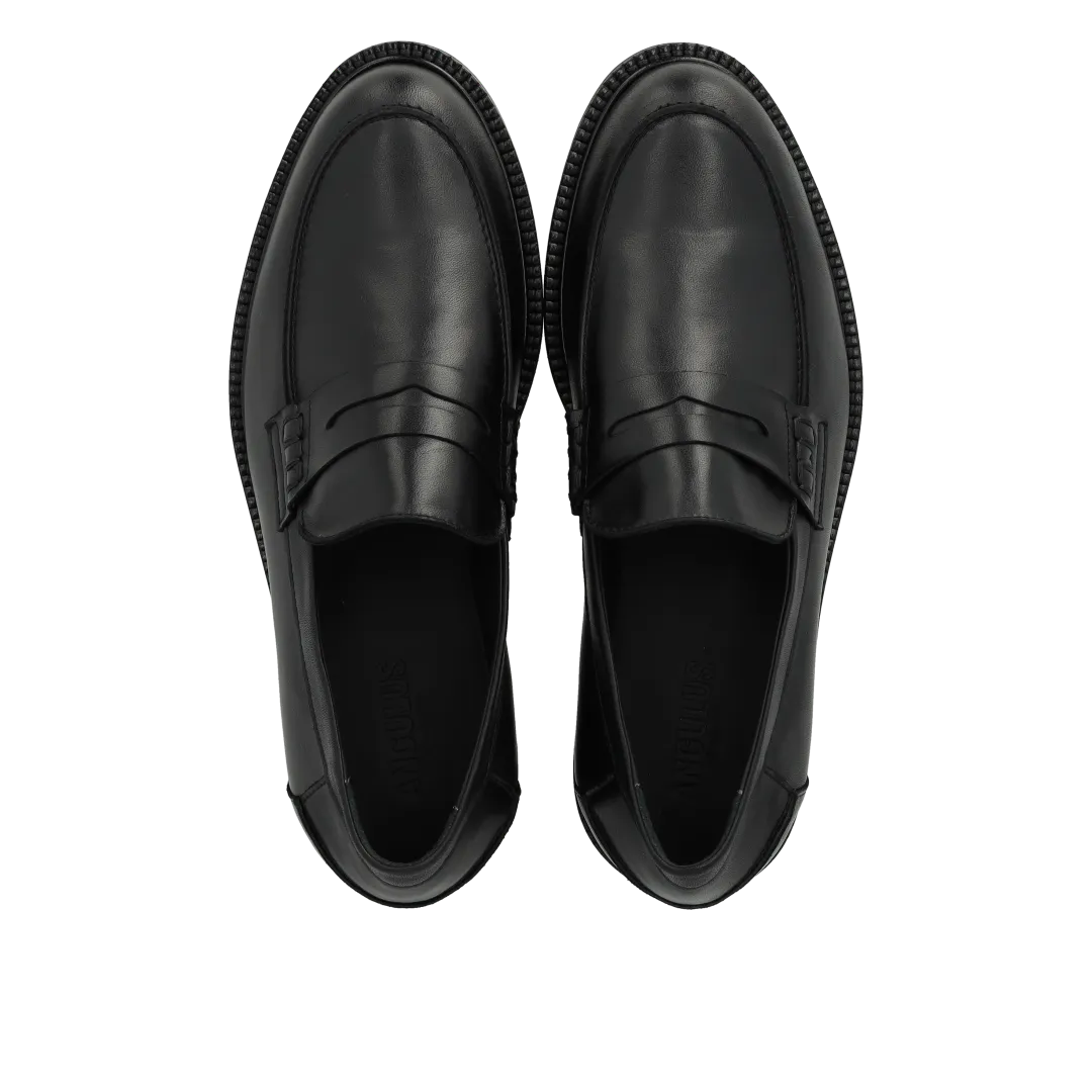 Angulus Penny loafer lædersko klassisk