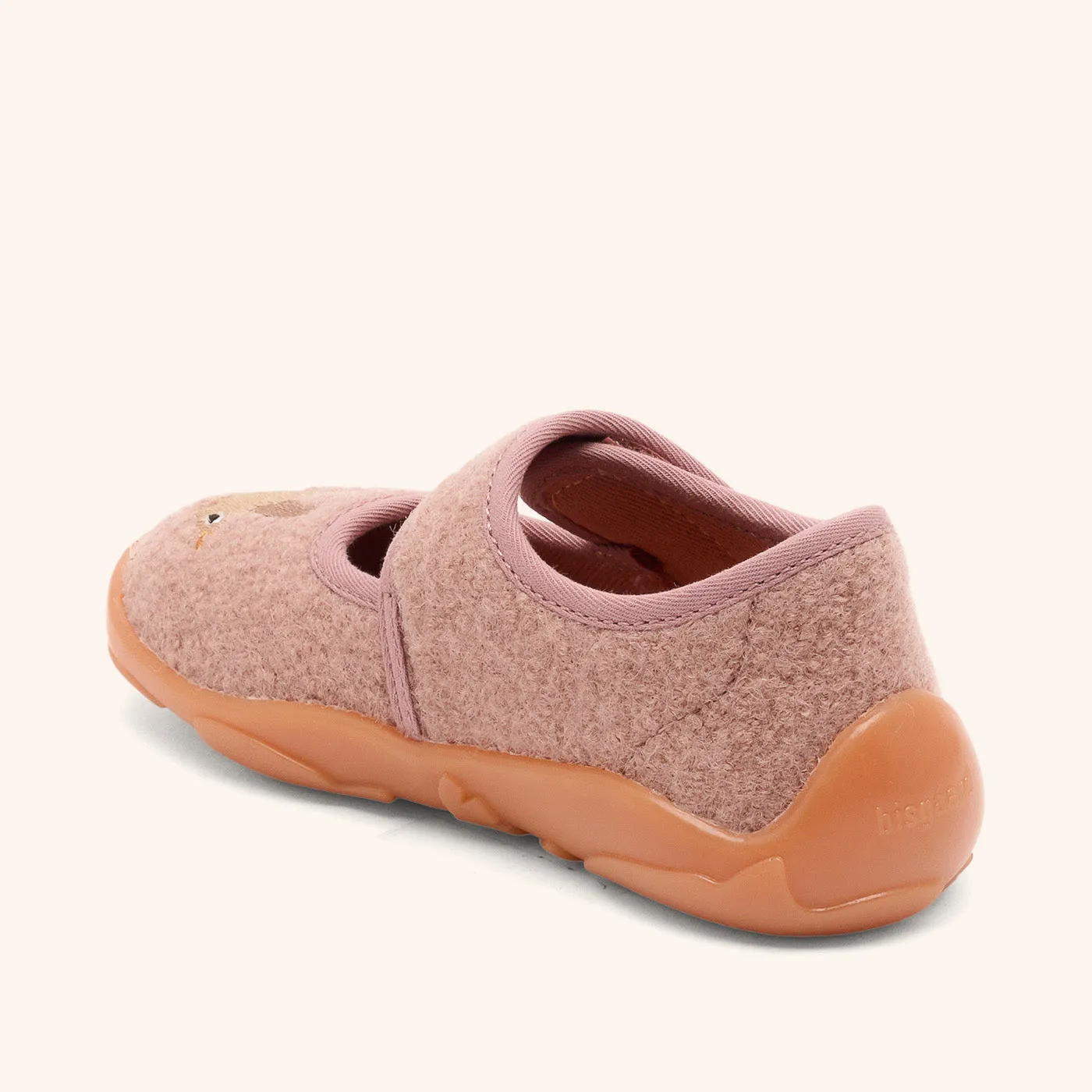 Bisgaard Maddy ballerina hjemmesko rose fleksibel