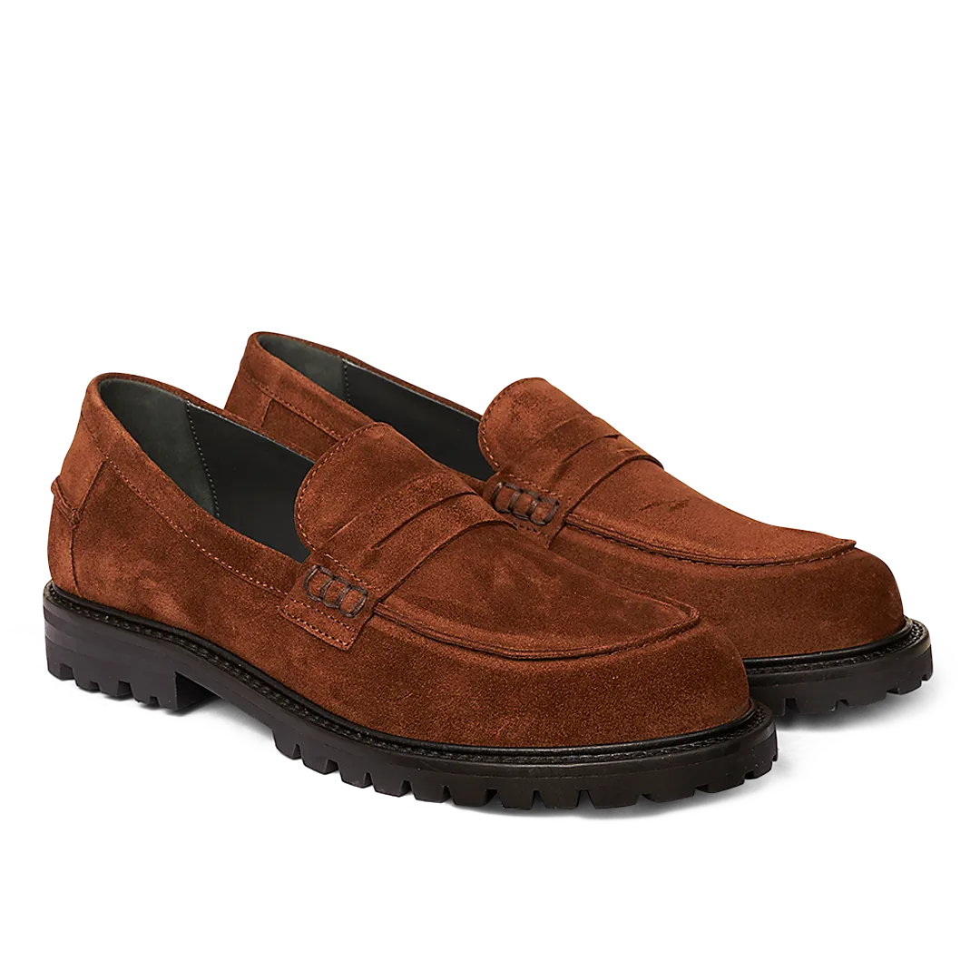 Angulus Klassisk penny loafer tracksål herre