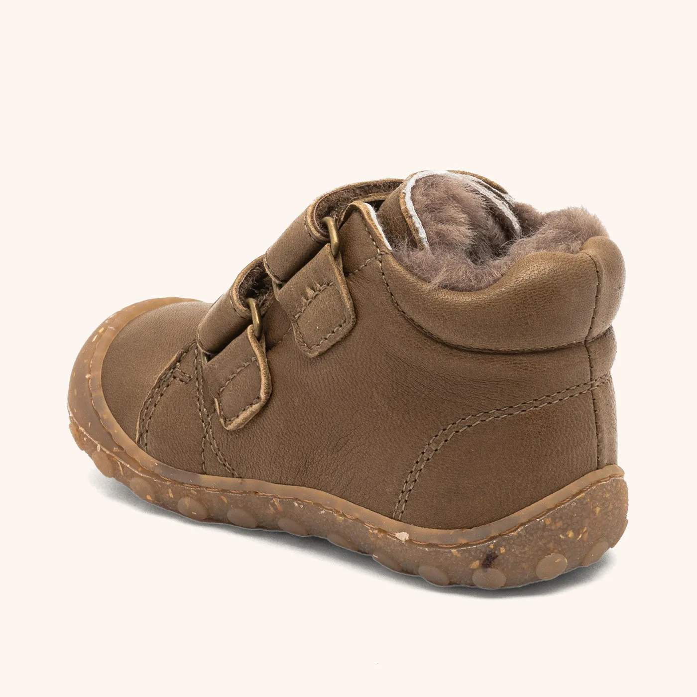Bisgaard Hale V Lamb begyndersko khaki – lammefoer