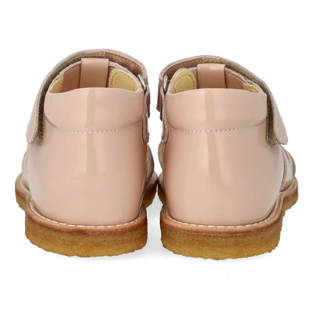Angulus Begynder sandal med velcro sandal broderi