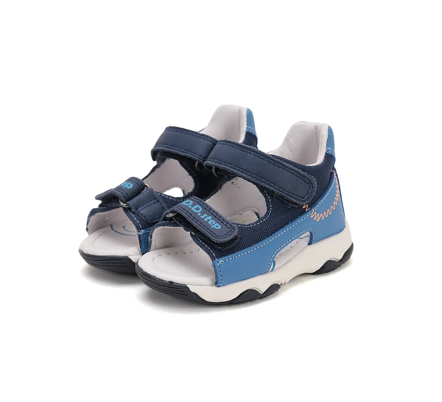 DD Step G064-51351B sandaler dreng bred fod