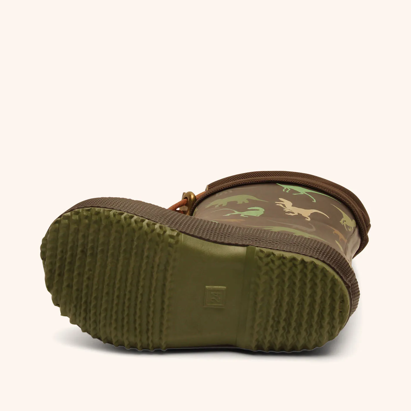 Bisgaard Thermo termogummistøvle brown dino
