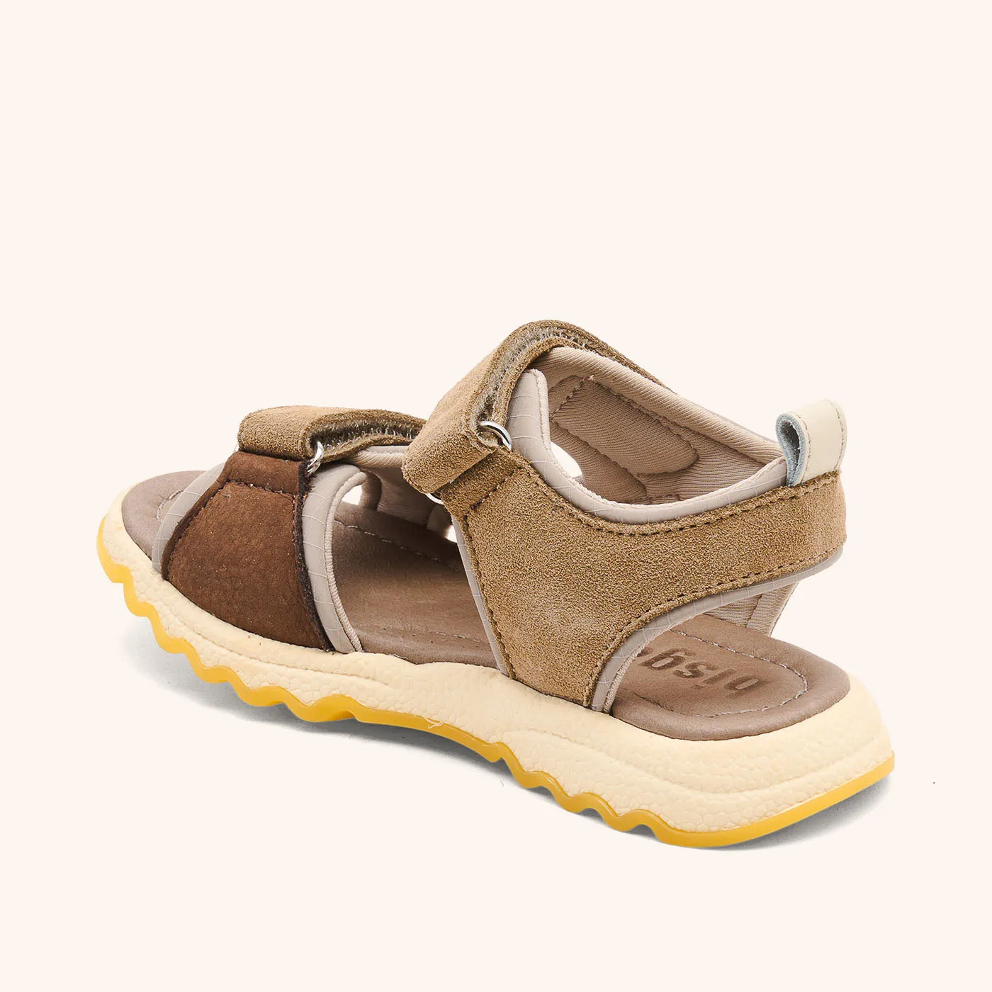 Bisgaard Coco sandal stone læder