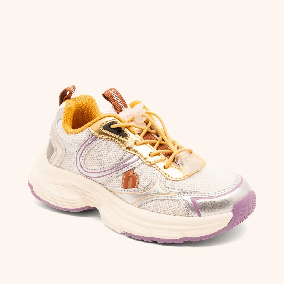 Bisgaard Hamilton sneaker sølv tekstil