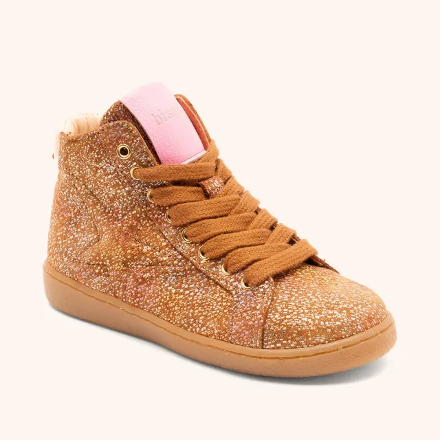Bisgaard Gaia L Fireworks høj sneaker læder