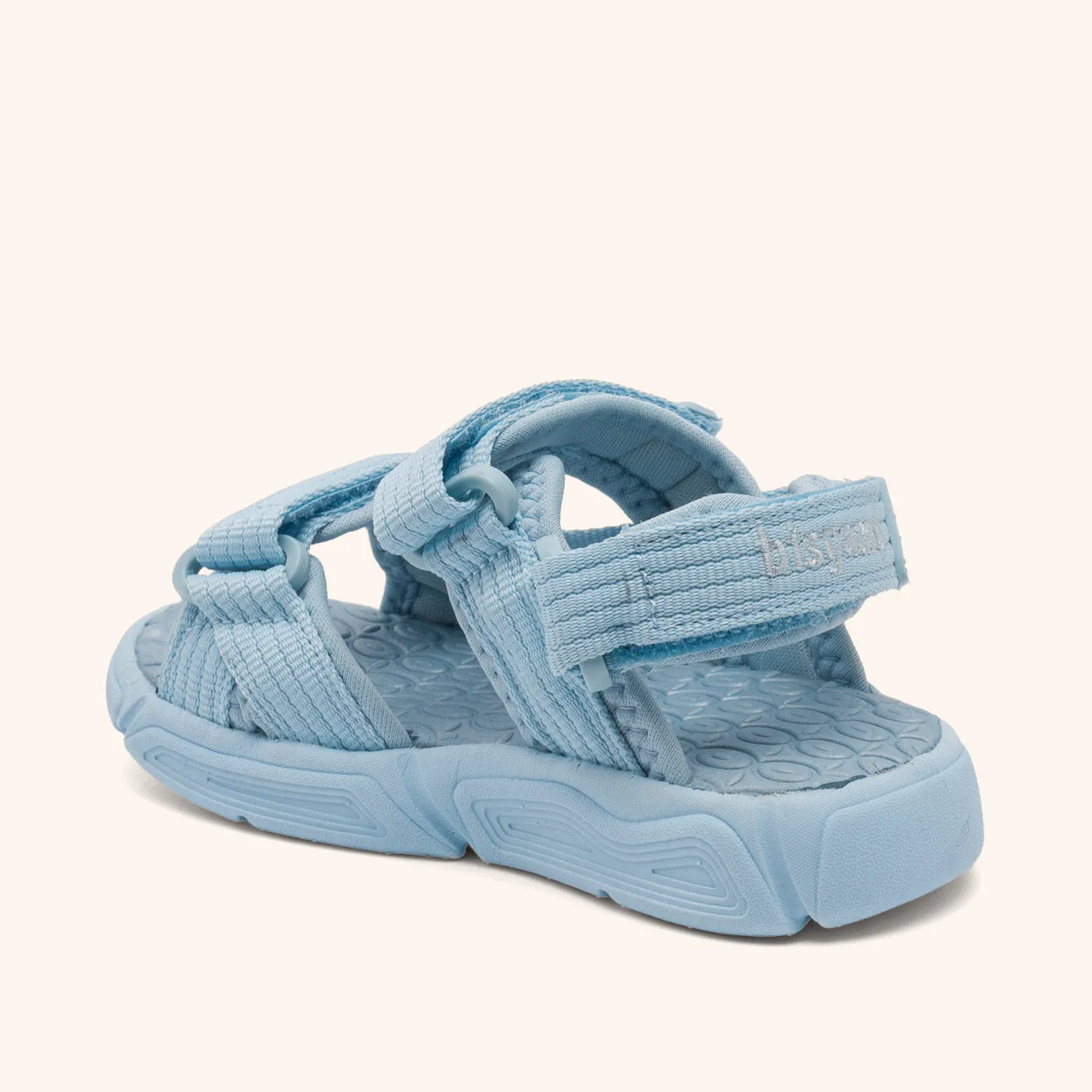 Bisgaard Louis Baby Blue sandal sport blå tekstil