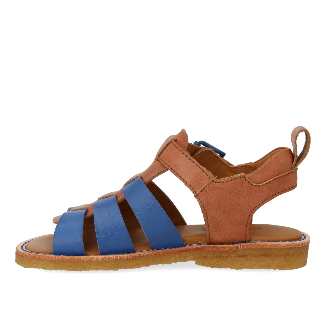 Angulus fisherman sandal børn læder kontrast
