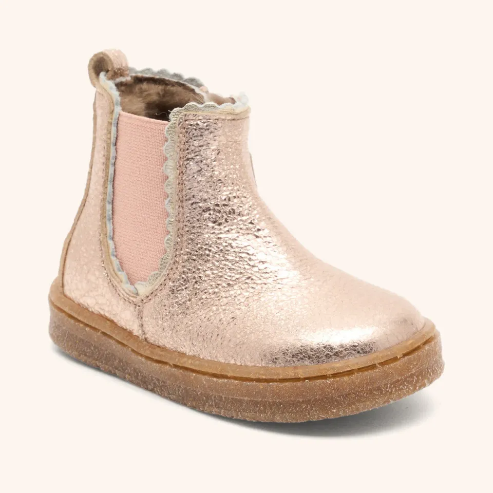 Bisgaard Siggi Lamb støvle rose gold lam