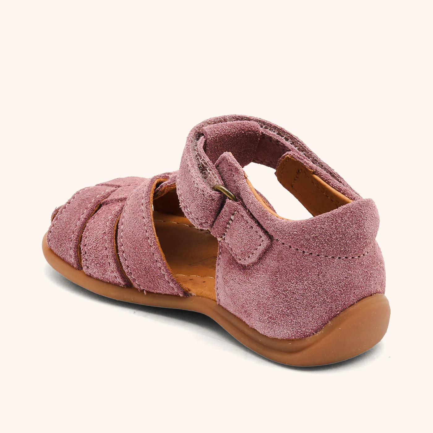 Bisgaard Carly sandal violet lukket læder