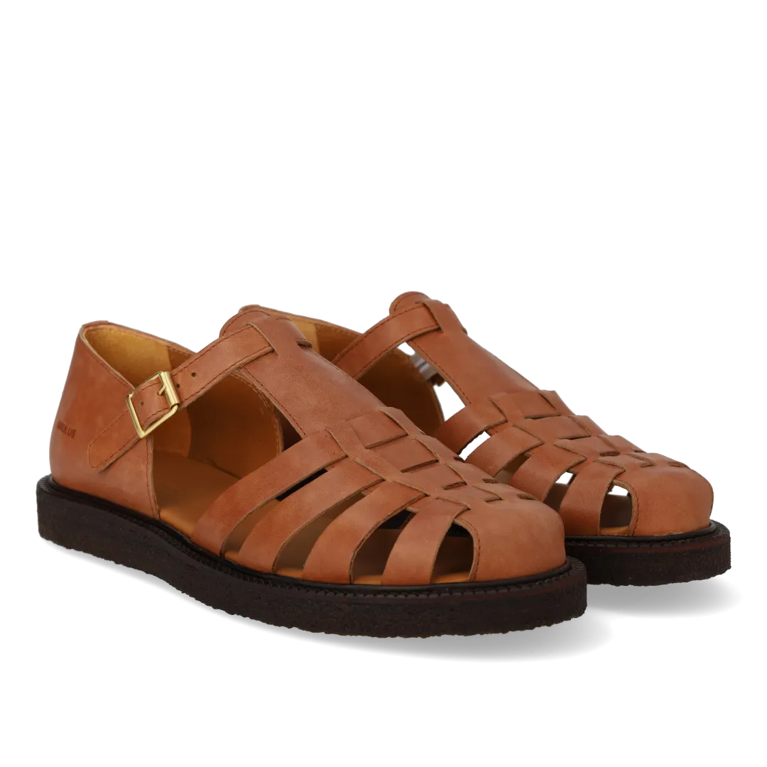 Angulus Fisherman sandal damesandal læder