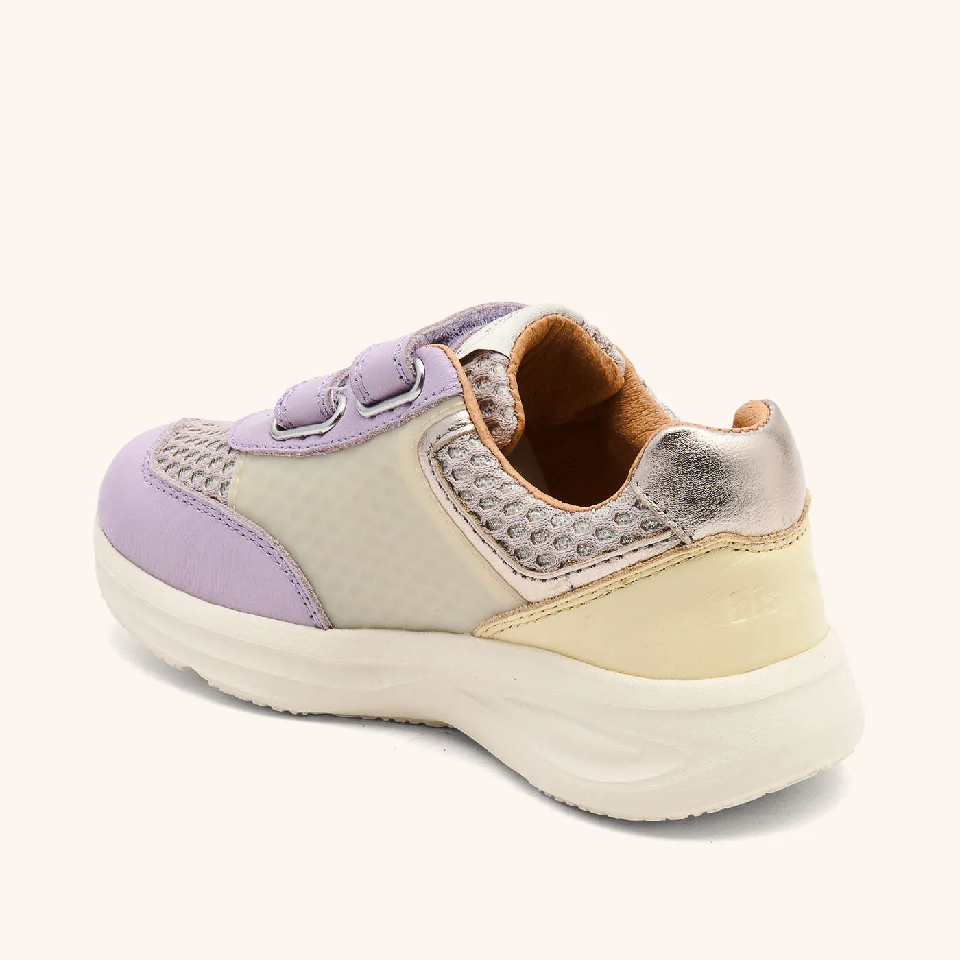 Bisgaard Yuki Glitter sneaker violet let