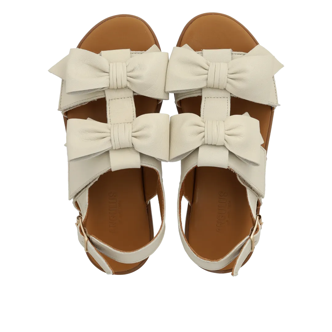 Angulus sandal sløjfe velcro spænde børnesandal