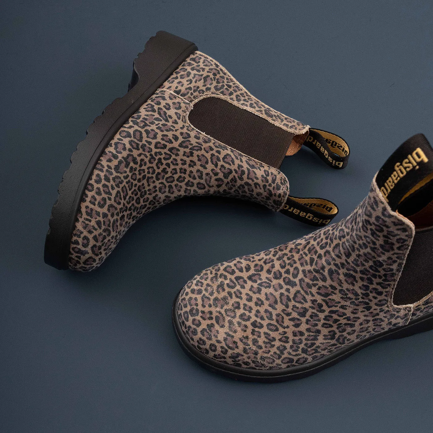 Bisgaard Kim støvle leopard læder