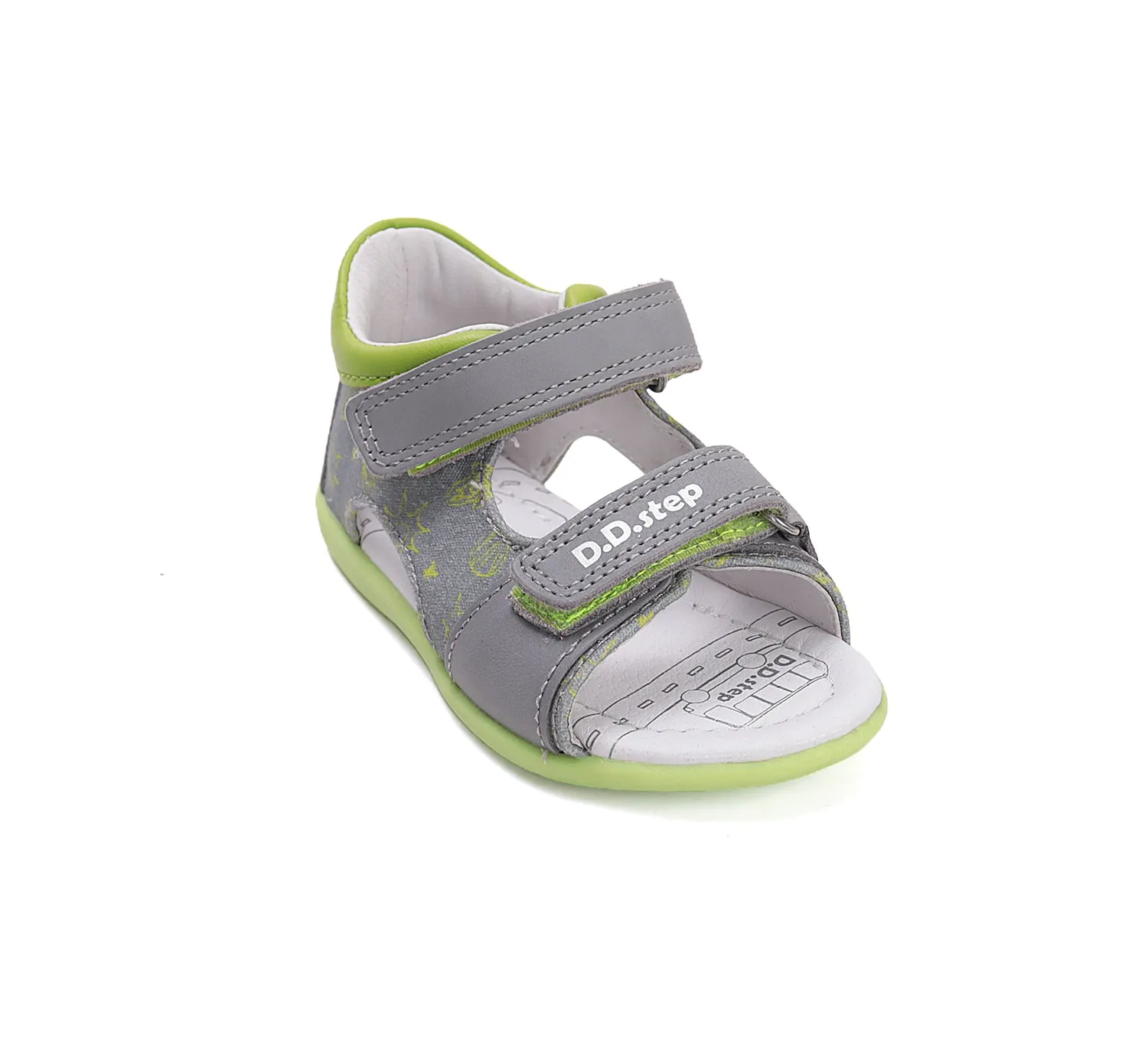 DD Step G075-61722 sandaler til dreng normal