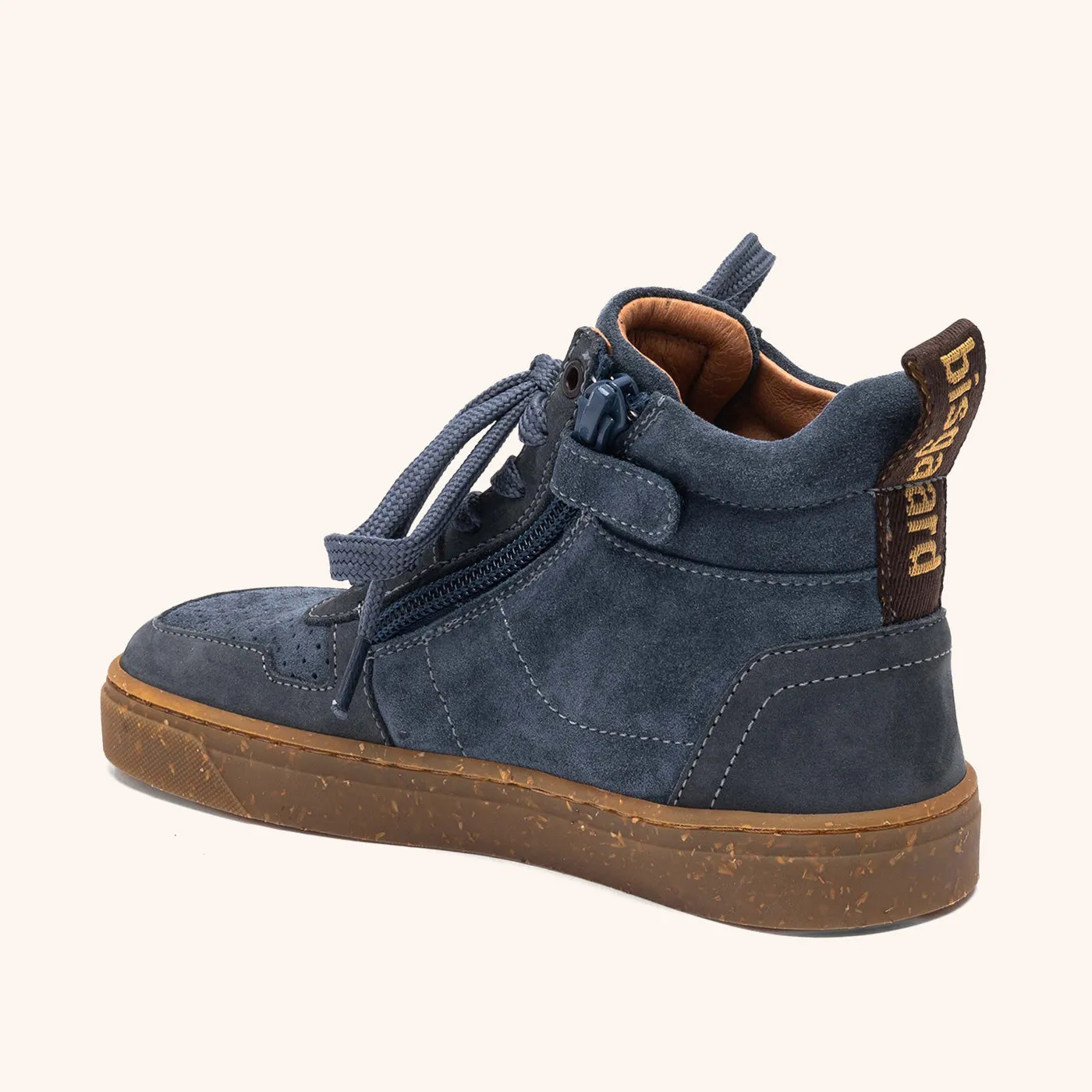 Bisgaard Barefoot Lisva barfodssko blue bred tåboks