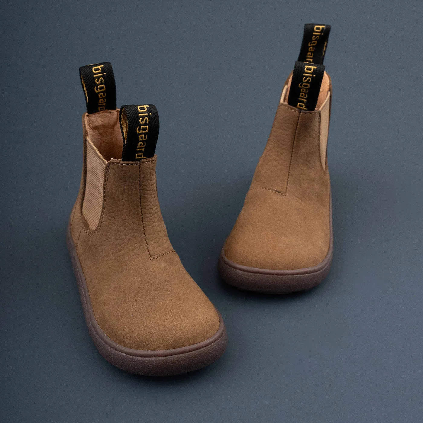 Bisgaard Barefoot Bruno barfodsstøvle khaki