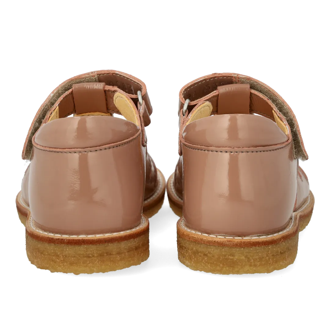 Angulus Glitter Sandal Dråbe Rummelig Læder Børn