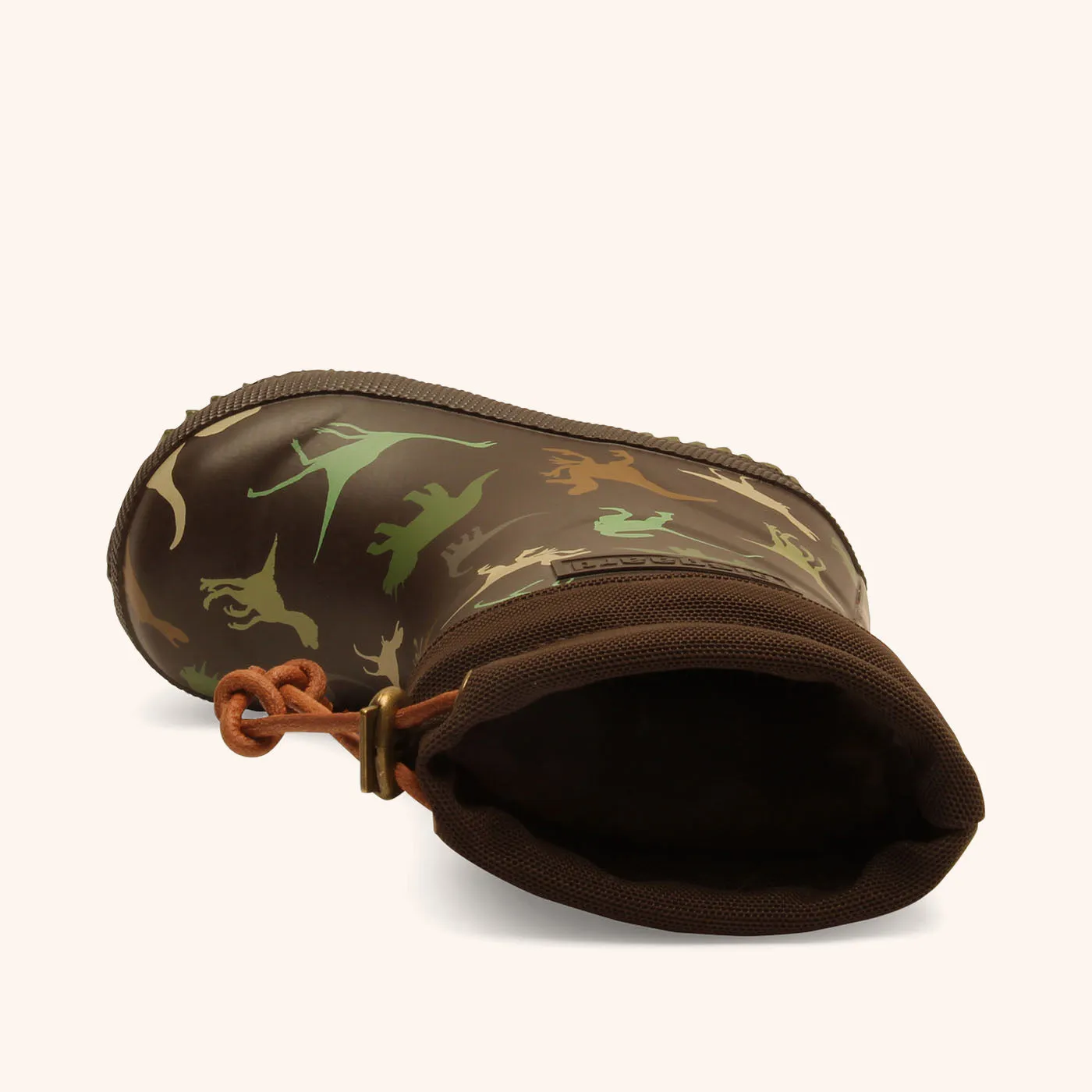 Bisgaard Thermo termogummistøvle brown dino