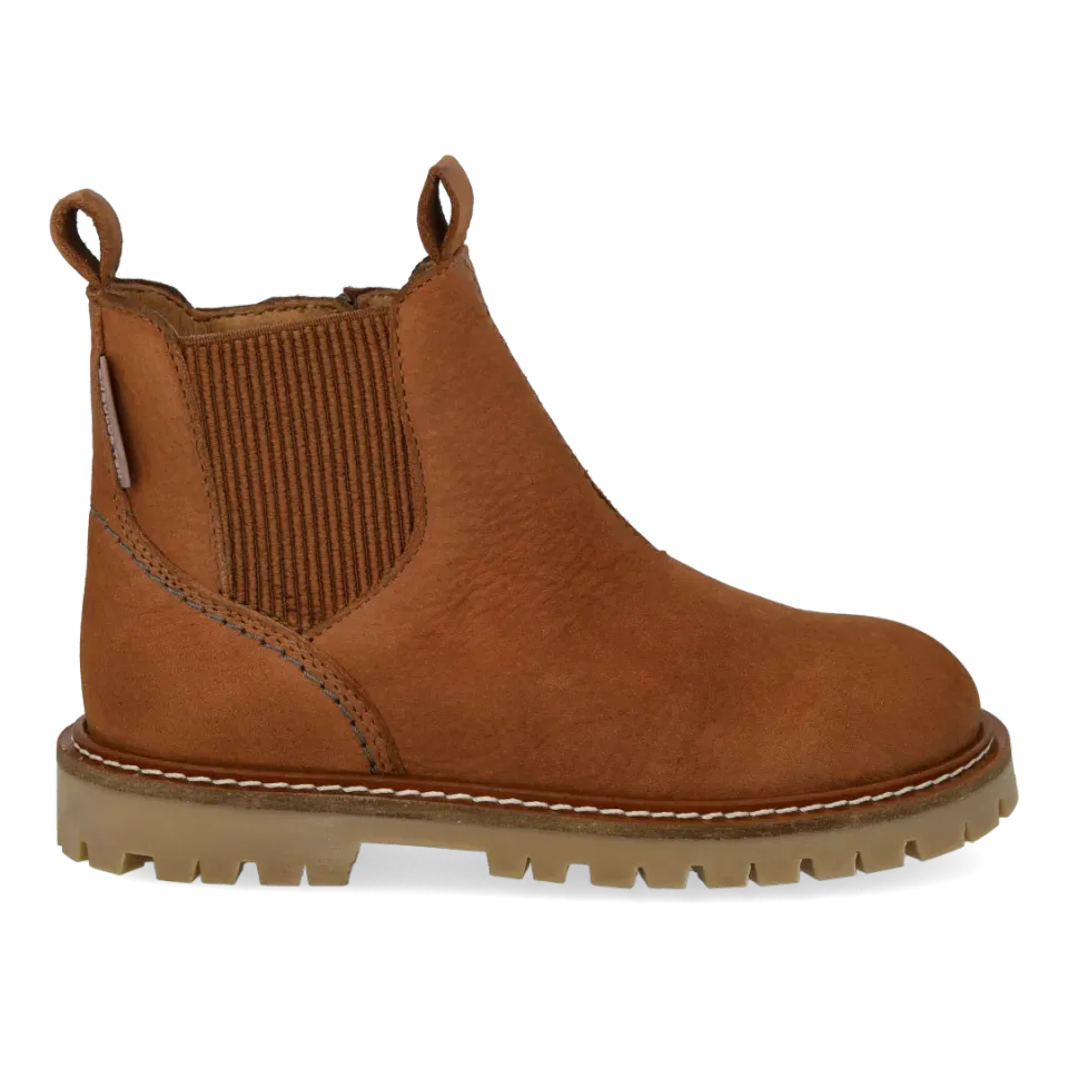 Angulus Chunky Chelsea børnestøvle nubuck vandtæt TEX