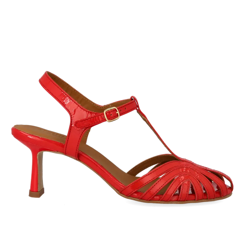 Angulus Højhælet Sandal damesandal 6 cm hæl