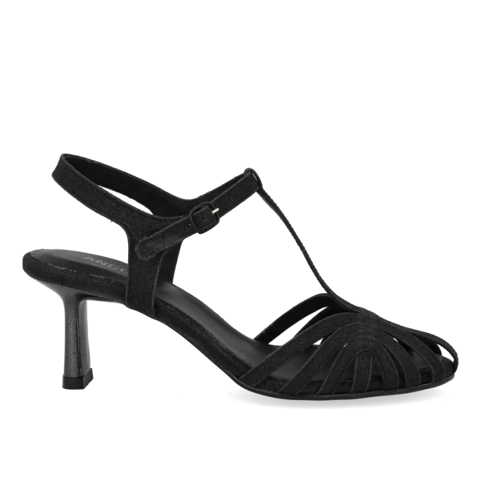Angulus Glitter Sandal højhælet 6 cm