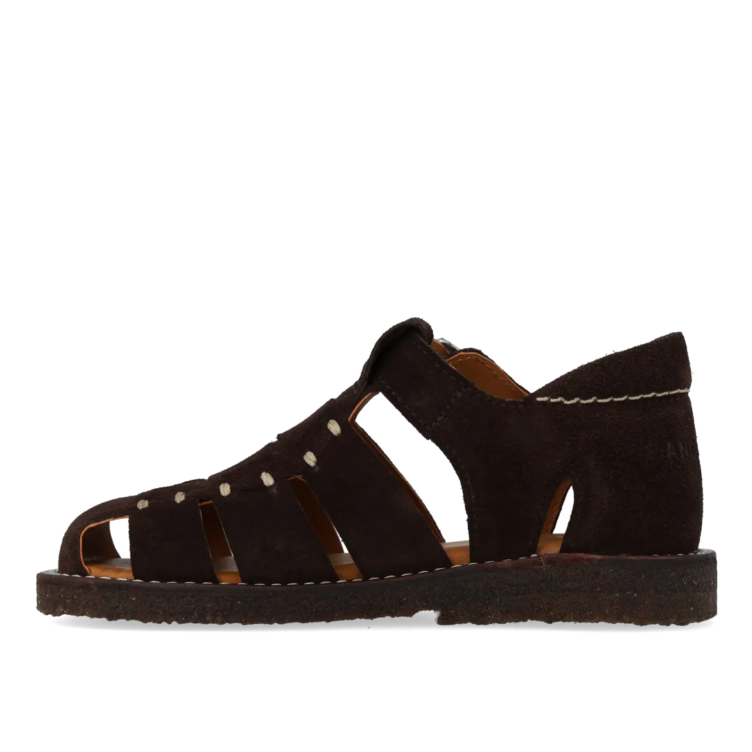 Angulus Fisherman sandal lukket tå børn læder