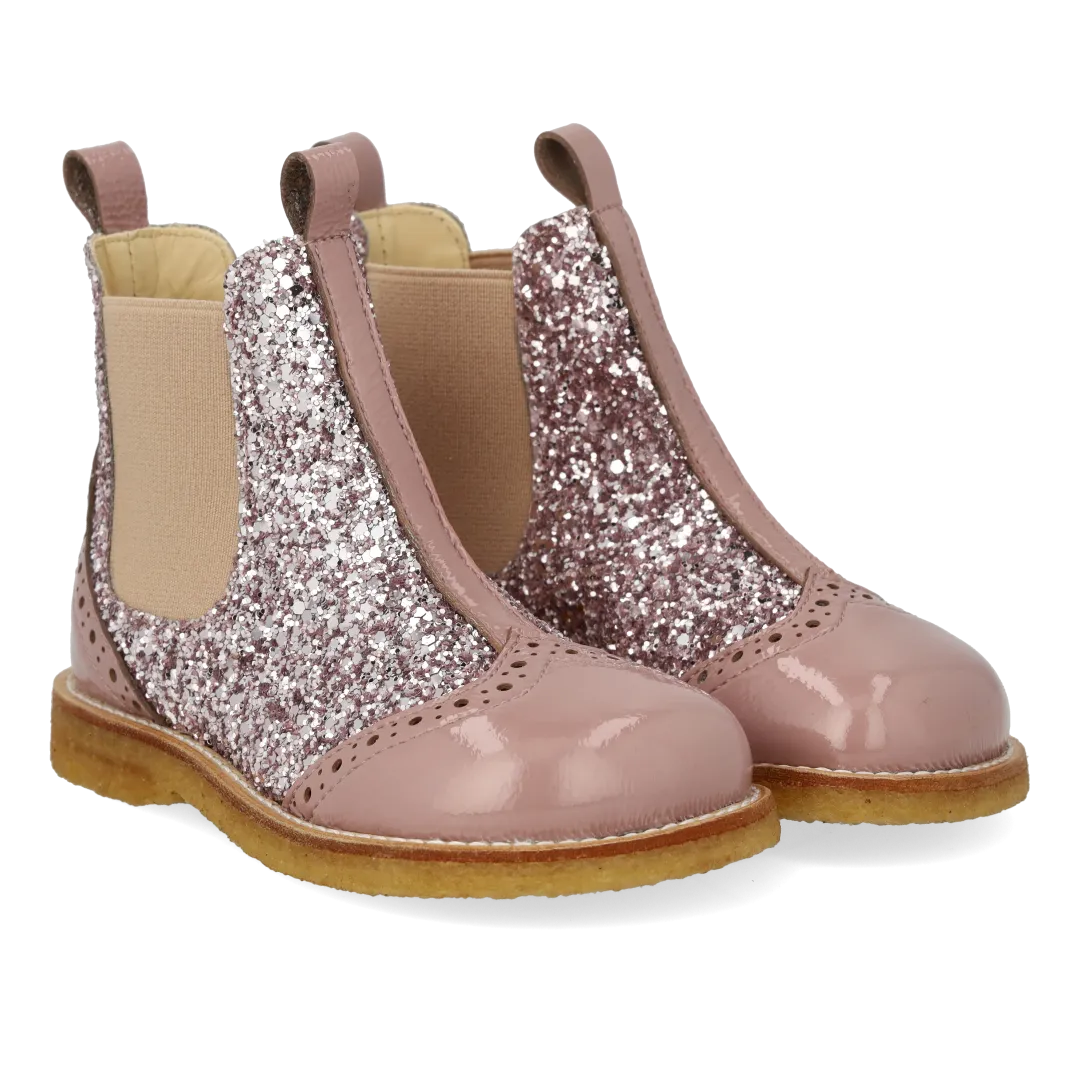Angulus Chelsea støvle børnestøvle glitter