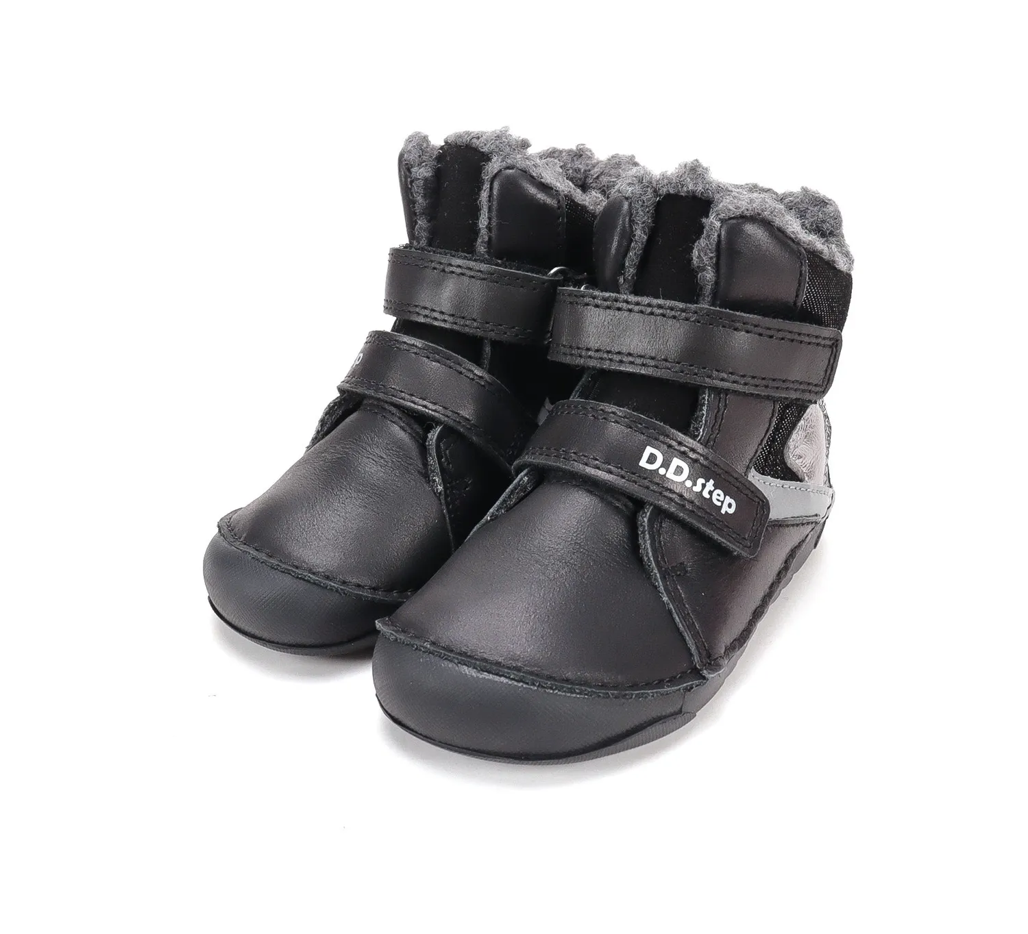 DD Step W108-62514B vinterstøvler pige varm foret