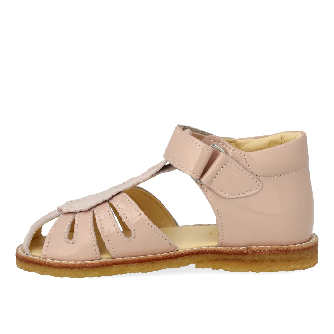Angulus Begynder sandal med velcro sandal broderi