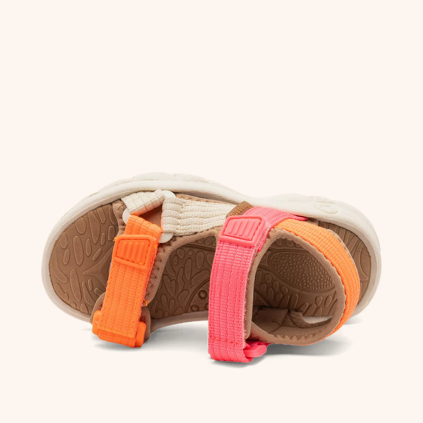 Bisgaard Nico sandal pink med velcro til børn