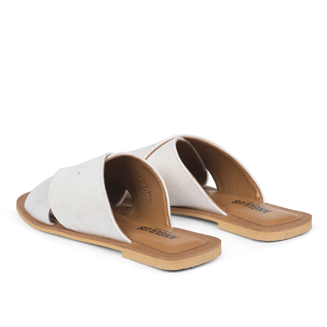 Angulus Slip-on sandal damesandal læder
