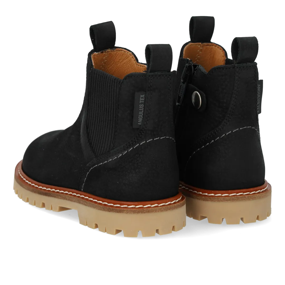 Angulus Chunky Chelsea støvle børn tex nubuck
