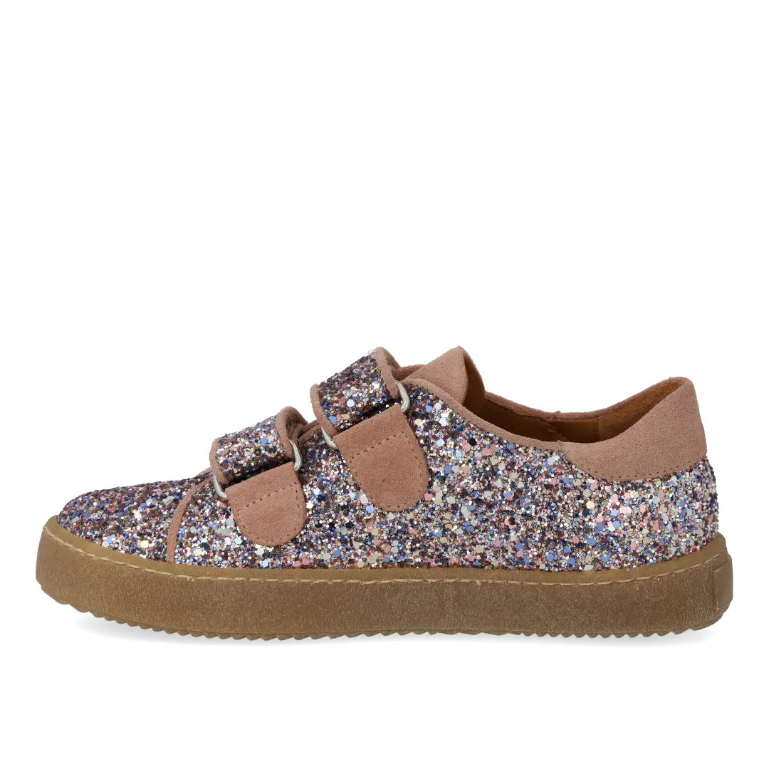 Angulus Sporty velcro-sneaker sneakers glitter