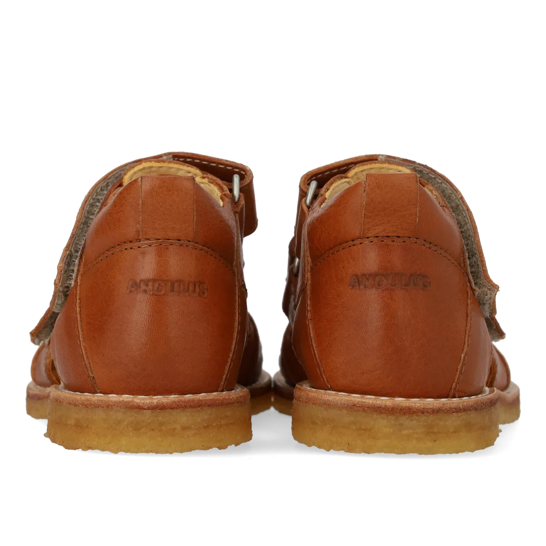 Angulus Begynder sandal velcro bred pasform
