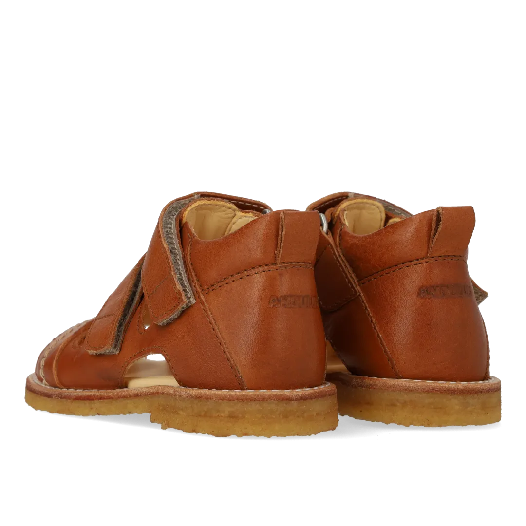 Angulus Begynder sandal velcro bred pasform