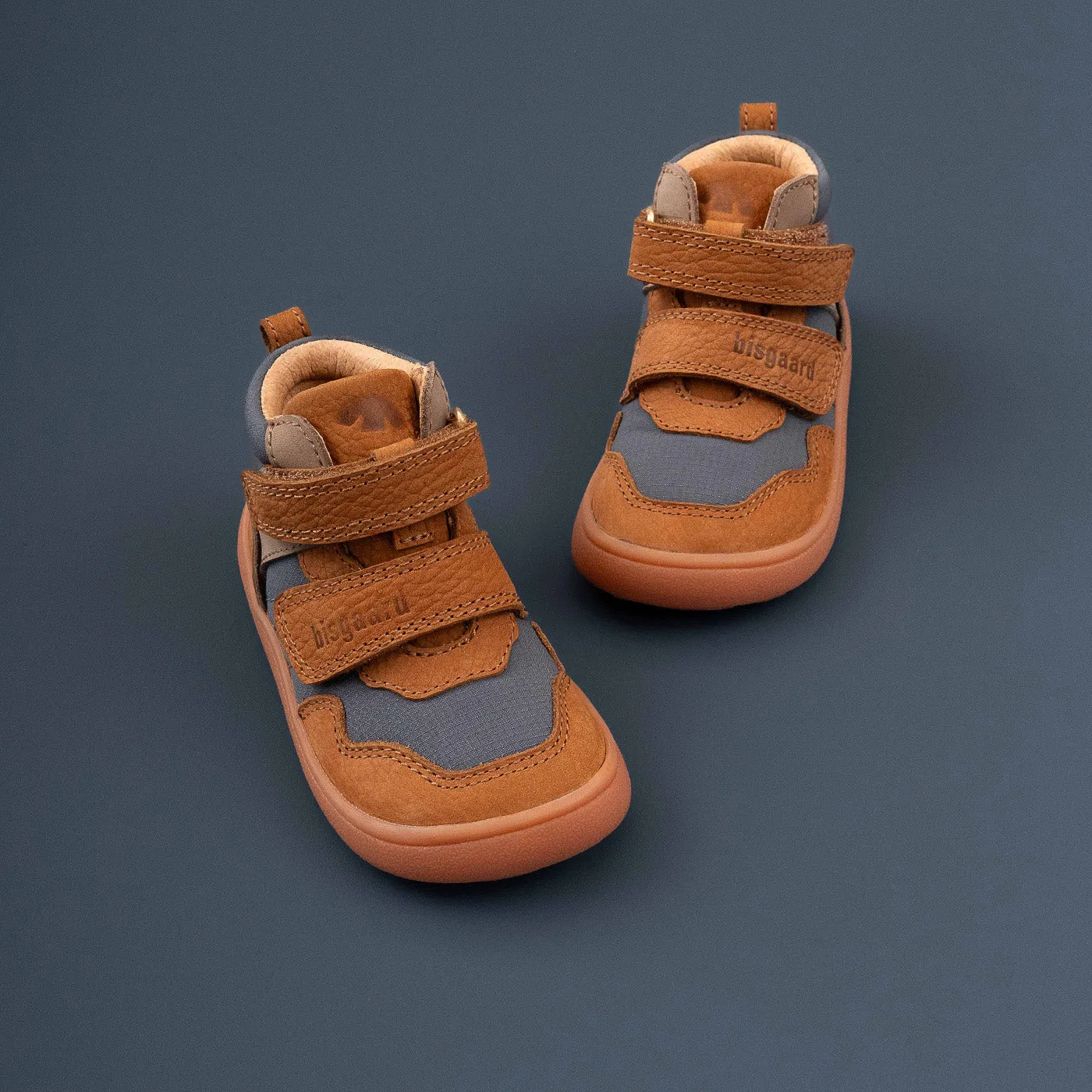 Bisgaard Barefoot Becky barfodssko cognac bred