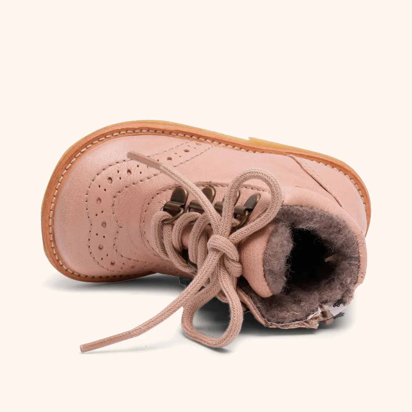 Bisgaard Ellie L Tex vinterstøvle vanilla uld