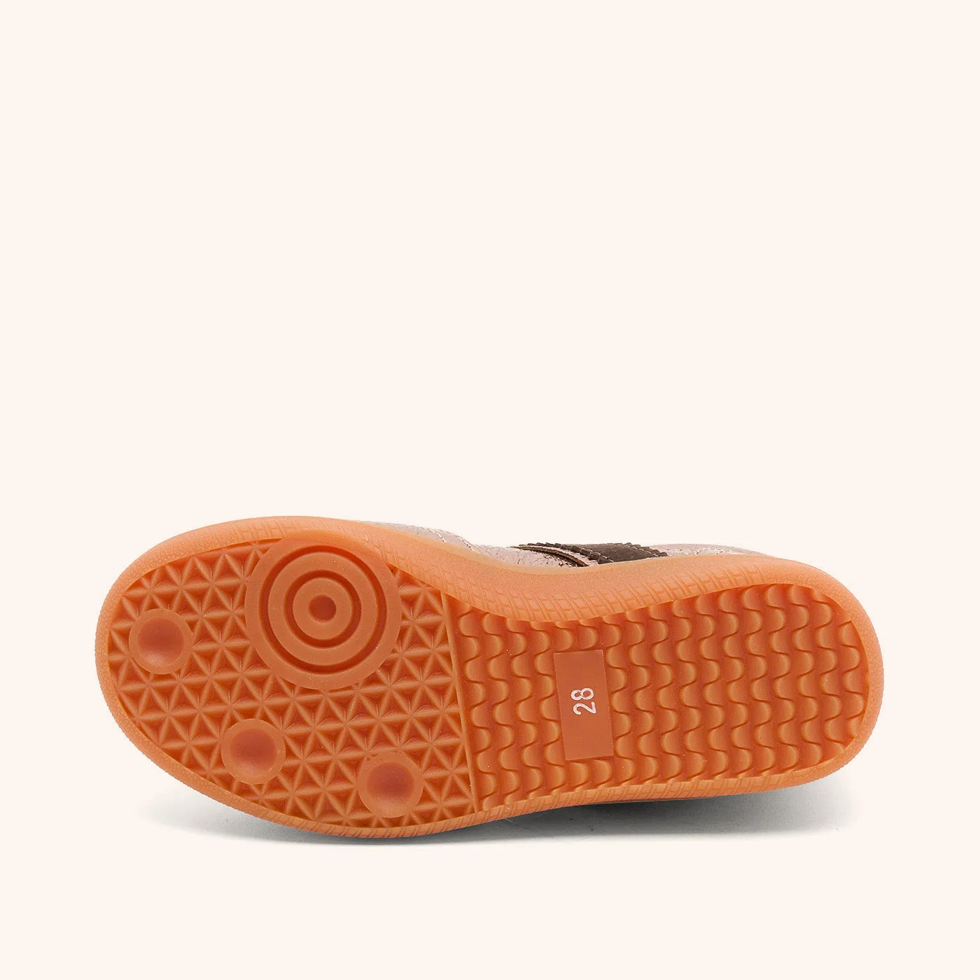 Bisgaard Penny sneaker rose gold læder