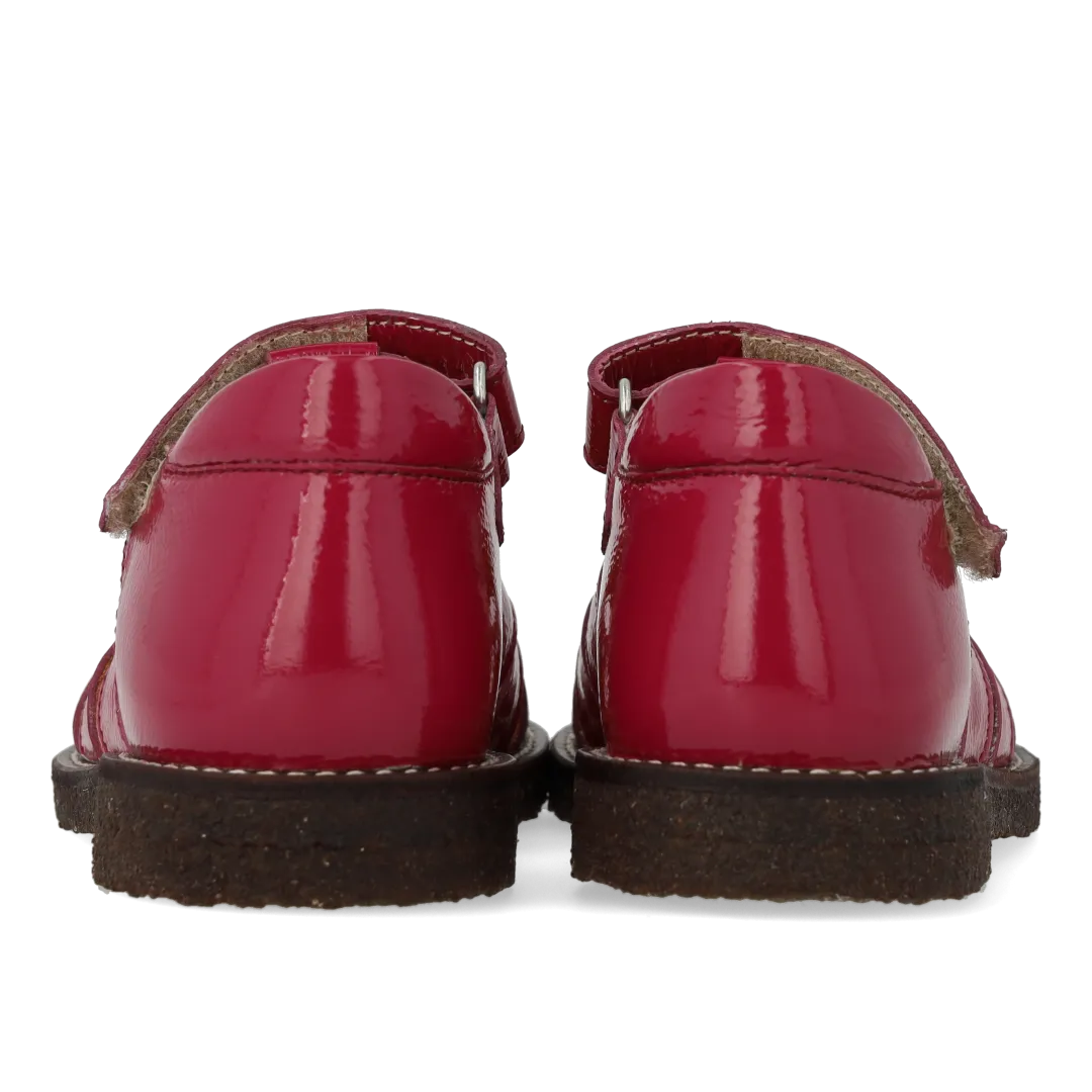 Angulus hjertesandal børnesandal glitter rummelig
