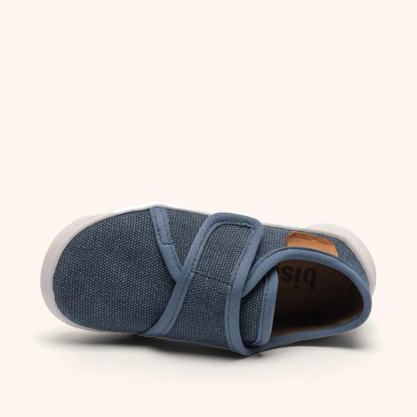 Bisgaard Pav hjemmesko navy – velcro
